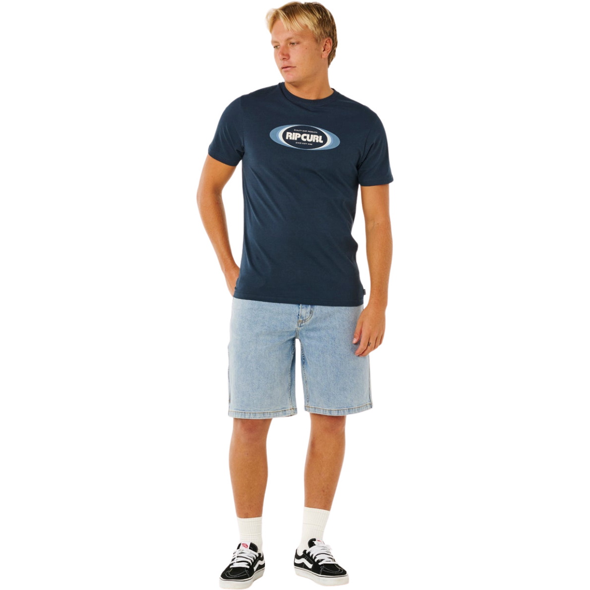 2026 Rip Curl Männer Yo Mumma Tee 0XHMTE - Dark Navy